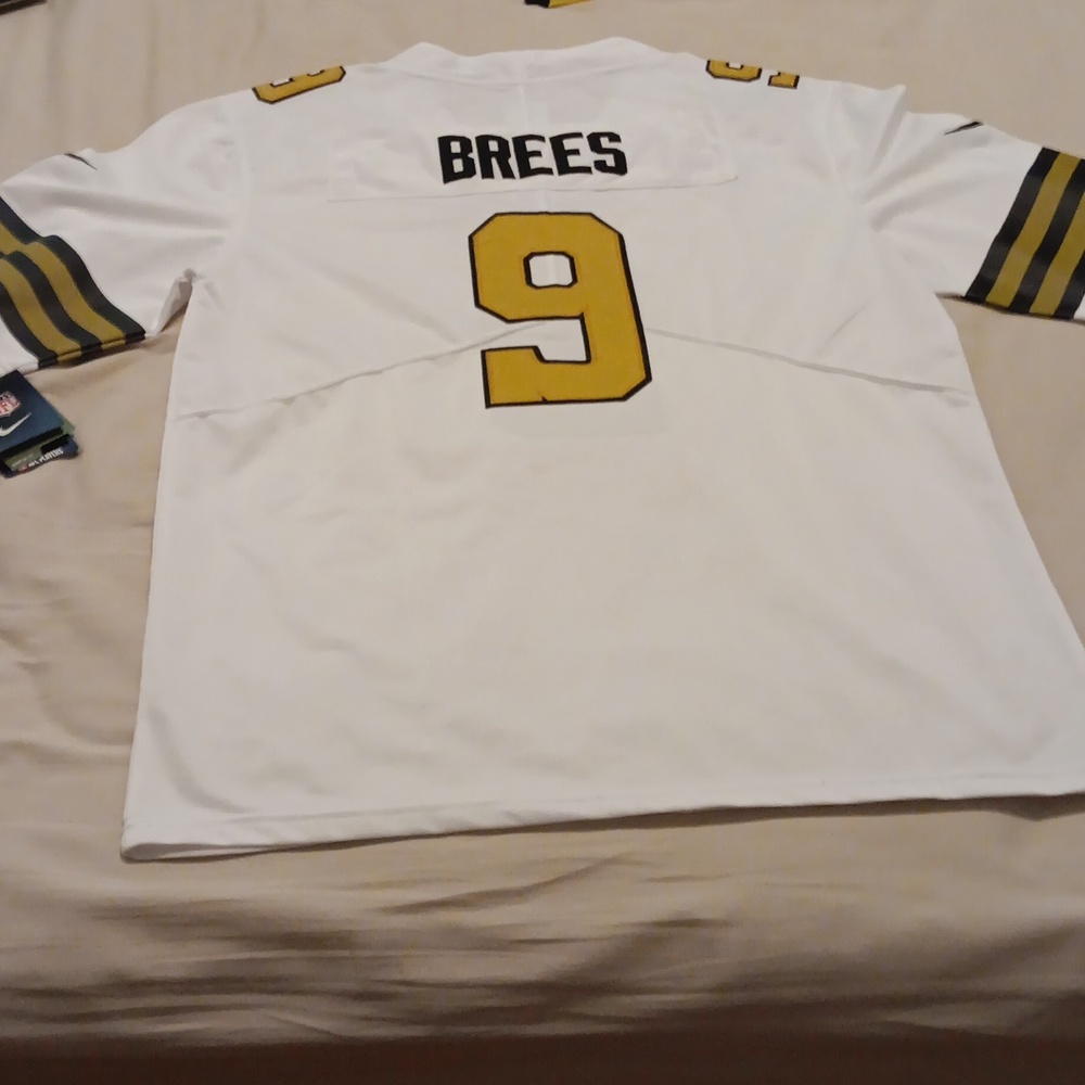 New Orleans Saints Drew Brees Nike White Vapor Untouchable Limited RARE NWT - Picture 6 of 8